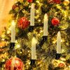 Flameless Candles Lights 10PCS Led Flickering Lights for Christmas Trees