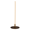 Dimond Black LED Table Lamp with On/Off Switch Round Metal Base