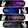 Space Dog Star Light Bluetooth Version - White Beauty Gauge