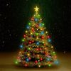 Christmas Tree Net Lights with 180 LEDs Colorful 70.9"
