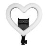 Supersonic PRO Live Stream 10" Heart Shaped Selfie Ring Light