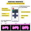 VEVOR Let's Party Neon Sign, 23"X10" Neon Sign for Wall Decor, Adjustable Brightness Pink Neon Light Sign with Remote Control and Power Adapter