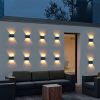 Waterproof Solar Wall Light - 6 LED Outdoor Decorative Lights for Courtyard; Street; Landscape; Garden