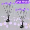 2Packs/4Packs Solar Scary Eyeballs Lights Outdoor Halloween Decoration Swaying Light Halloween Path Lights Ornaments with Total 12LED IP65 Waterproof