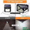 LED Solar Wall Lamp for Garage Front Door Garden Pathway